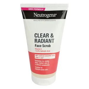 Neutrogena Clear & Radiant Vitamin C Face Scrub with 0.5% Salicylic Acid 150ml